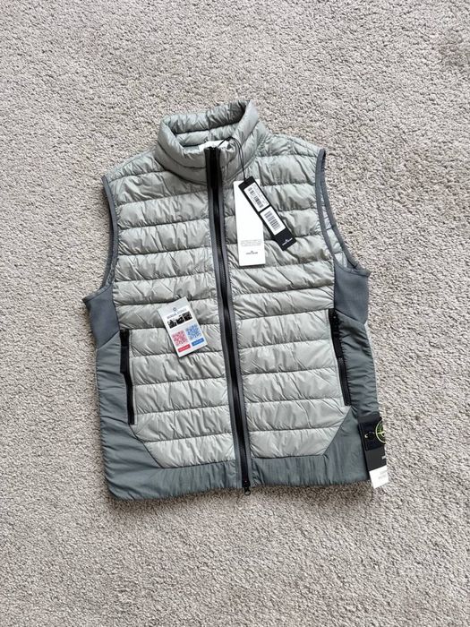 Жилет Stone Island пуховая жилетка стон
