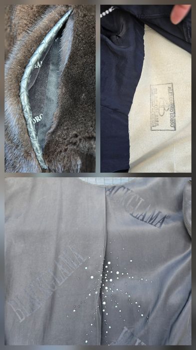 Alessandro Bosso Норкова шуба, норка Blackglama 105 см