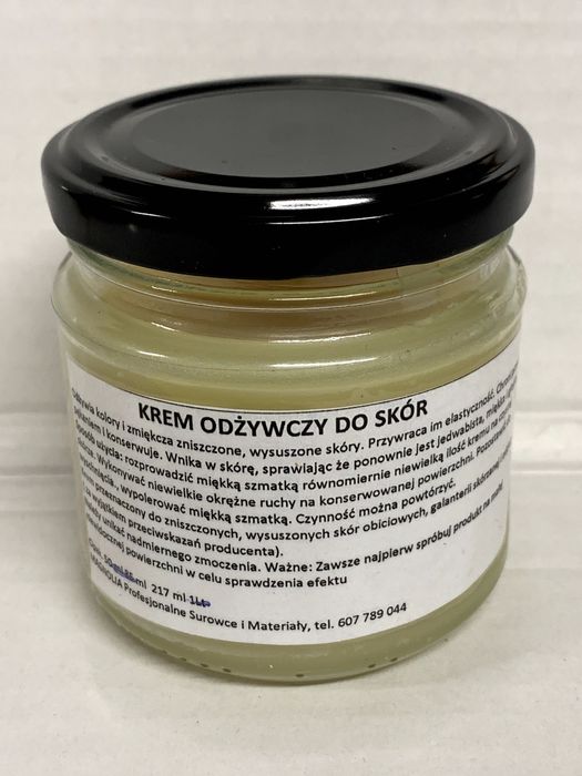 Balsam krem do Skór Leder Balm regenerator starych skór Kopytkowy olej