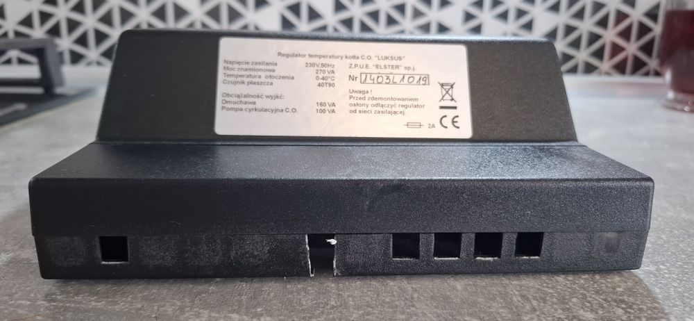 Regulator temperatury kotła centralnego - LUKSUS - NOWY