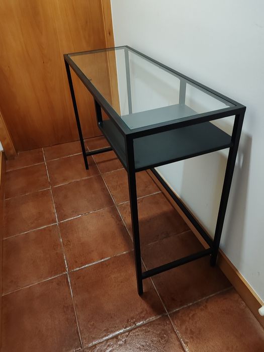 Secretária de vidro