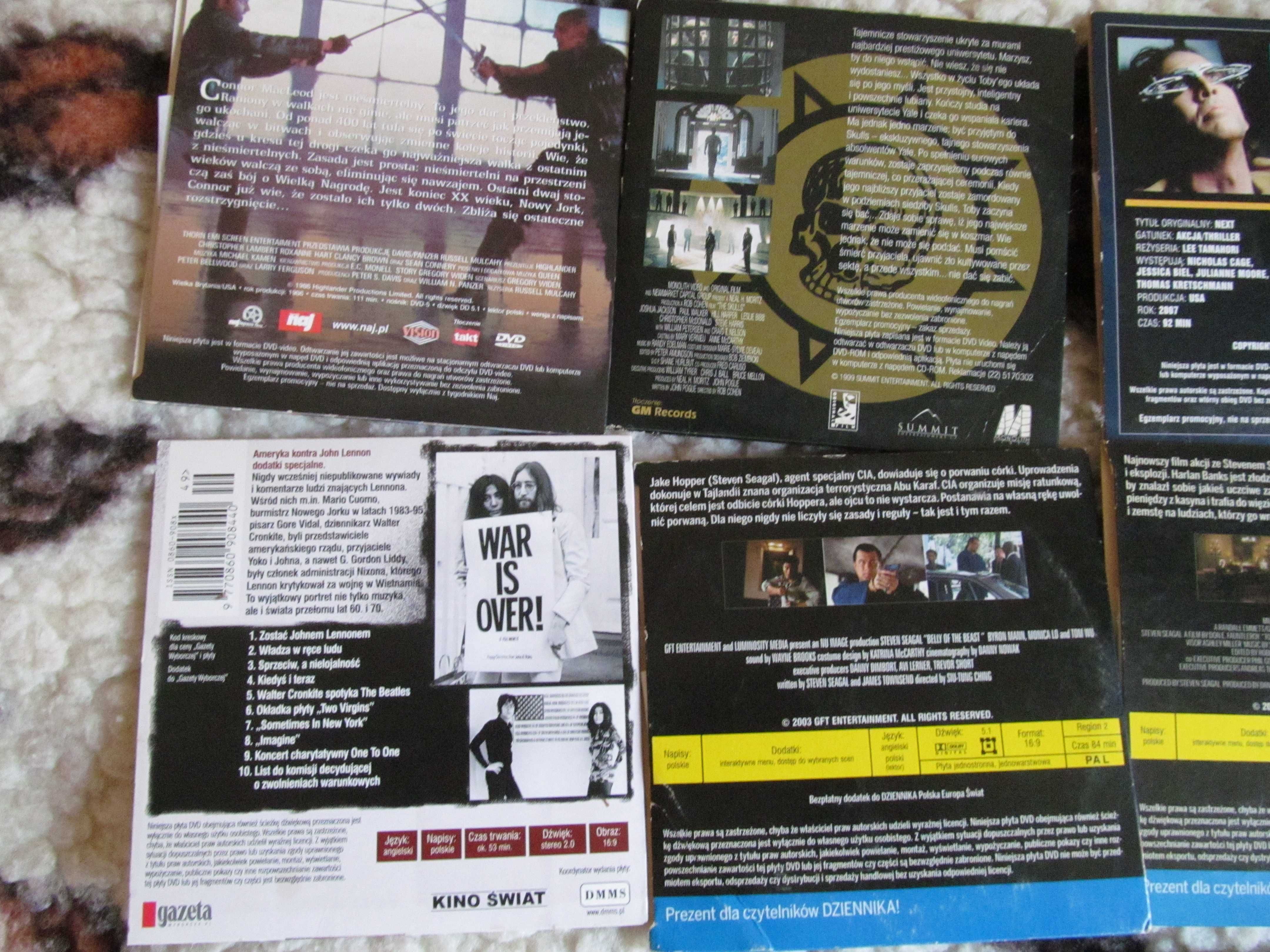 Płyty DVD - zestaw 13szt