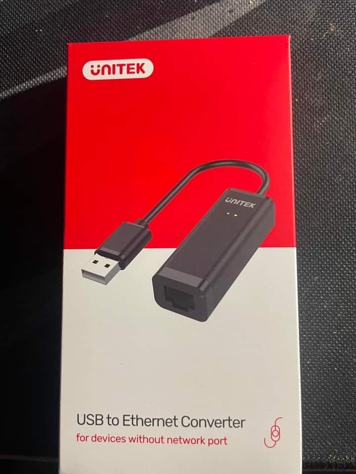 Przejście USB na ethernet