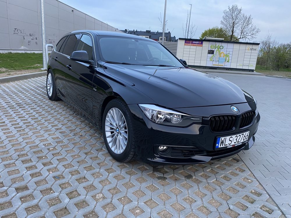 Bmw f31 318d czarna bdb stan (f30 316d 320d)