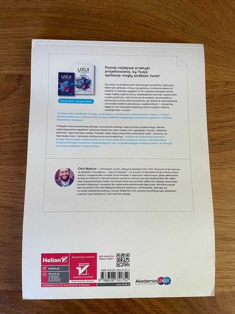 UXUI. Design Zoptymalizowany. Manual Book Chris Badura