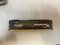 О/П HyperX DDR3-1600 4096MB PC3-12800 Fury Black (HX316C10FB/4)