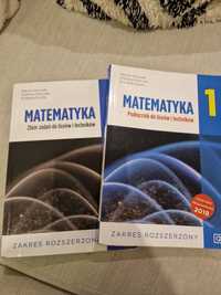 Matematyka 1 zakres rozszerzony podręcznik+zbiór zadań