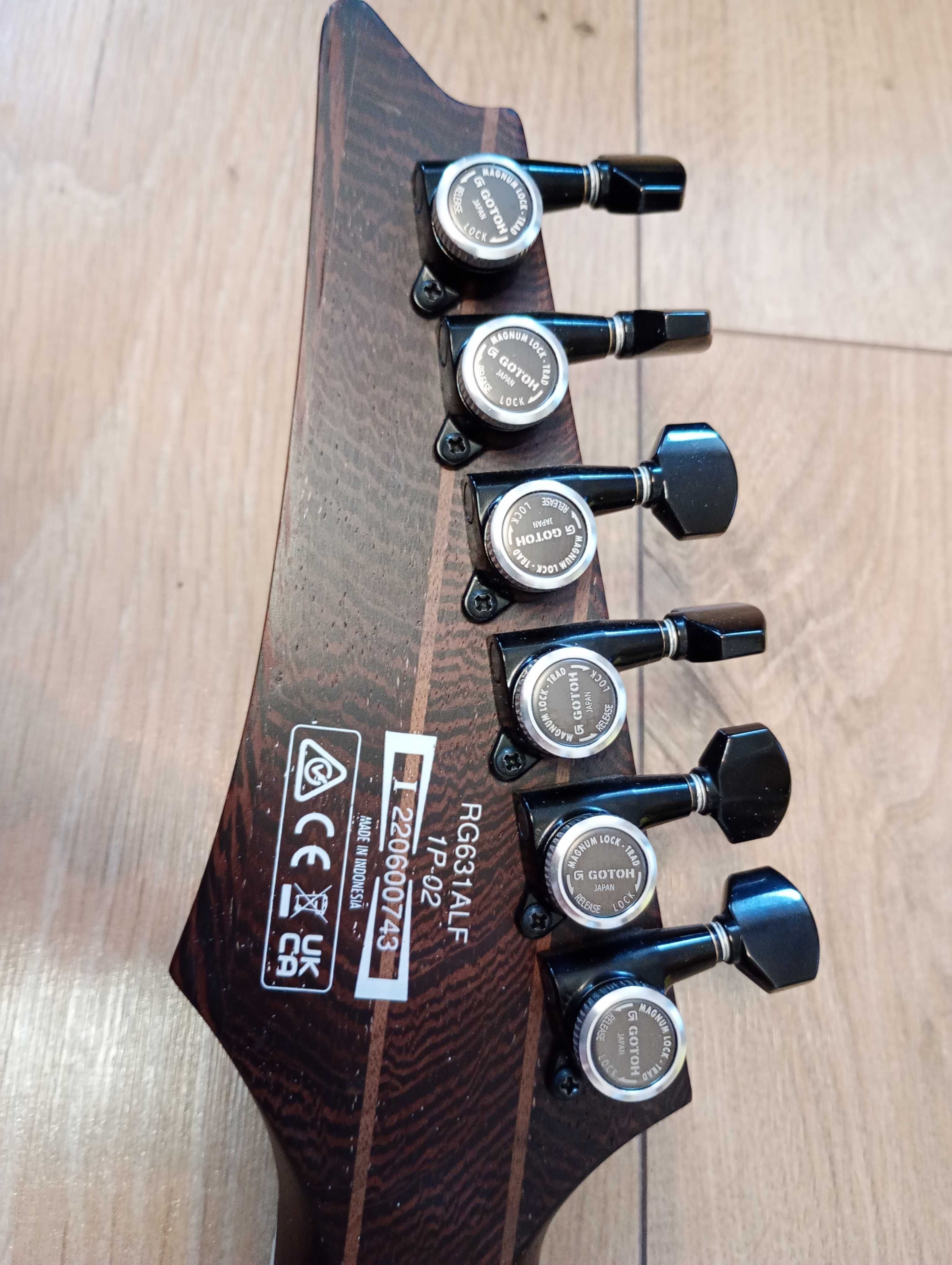 Gitara IBANEZ RG631ALF plus case Thomann