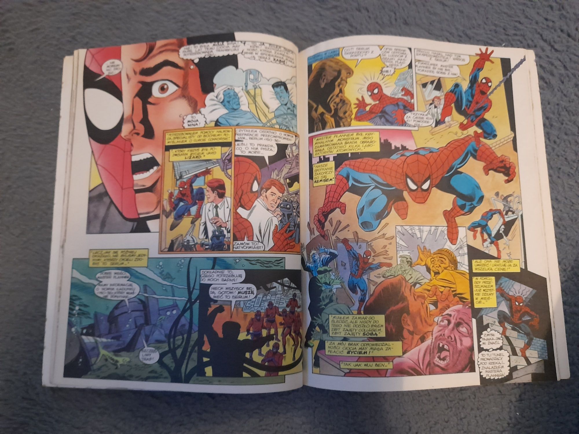 Komiks Spider-Man 1992 rok format A4