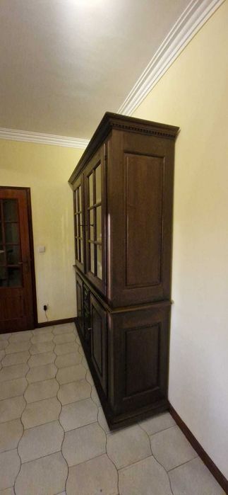 Moveis rústicos de sala em castanho maciço