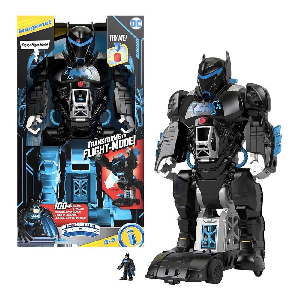 Интерактивный Бетмен робот трансформер Batman 71 см Batbot DC