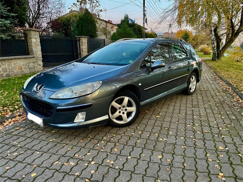 Śliczny.Peugot.407.Sw.2006r.2.0.HDI.Diesel.Panorama.Dł.Opł.Moż.Zamiana