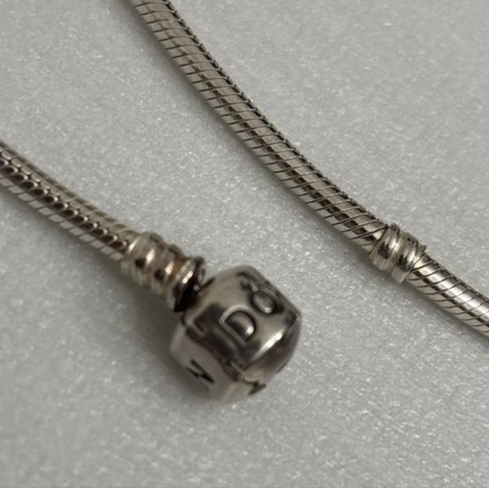 Pandora 40 cm naszyjnik srebro