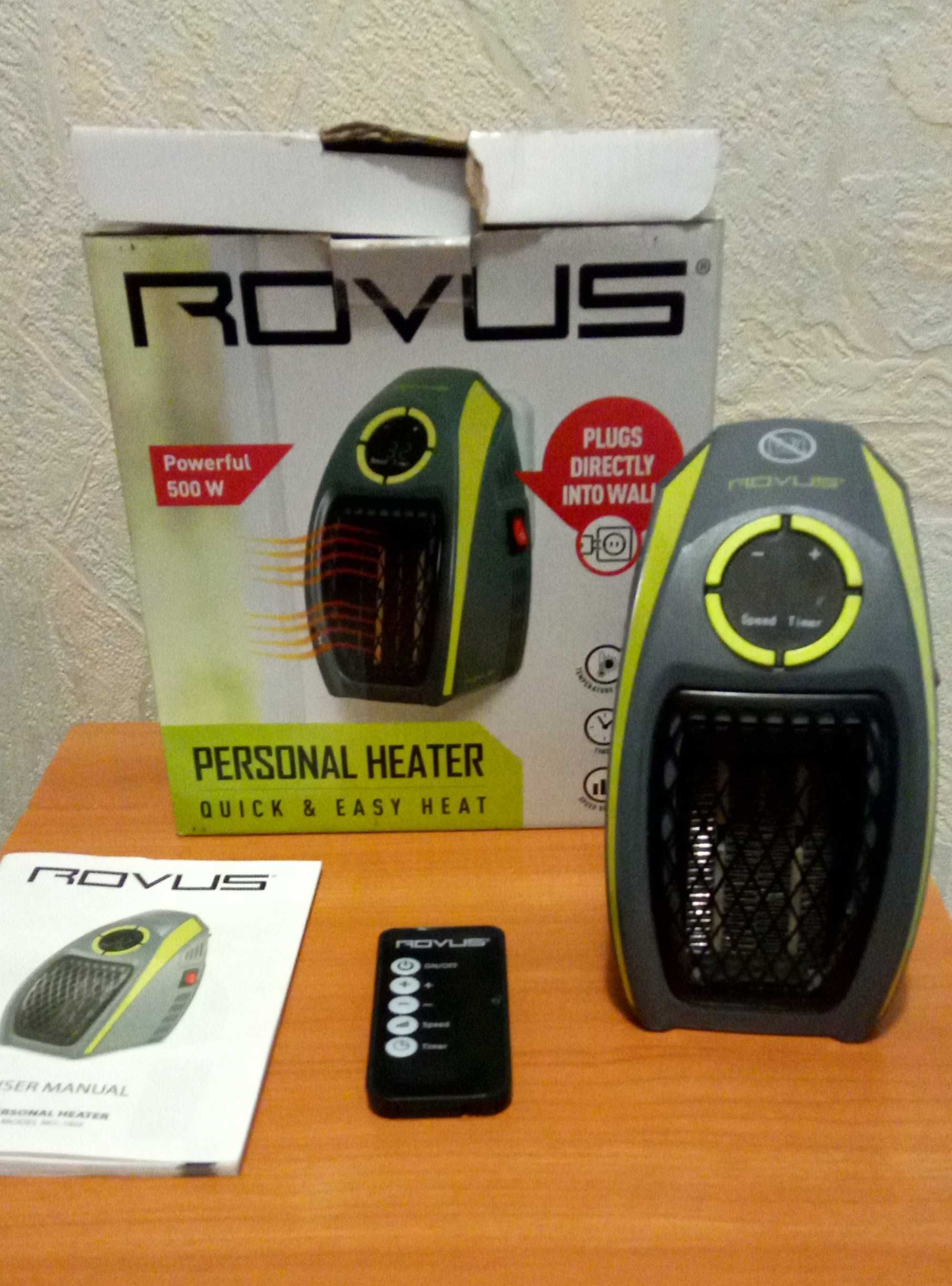 Обогреватель  Rovus 500W с пультом