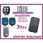 Ditec gol4 sistema roling cod/ ou código fixo