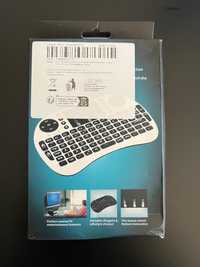 Mini teclado sem fios usb - smart tv - novo