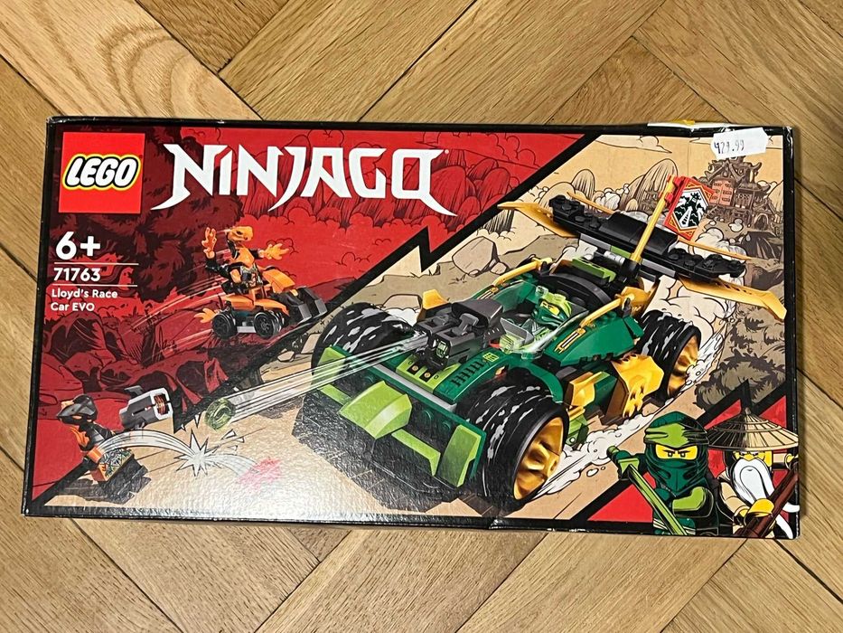 LEGO Ninjago, klocki, Samochód wyścigowy Lloyda EVO, 71763