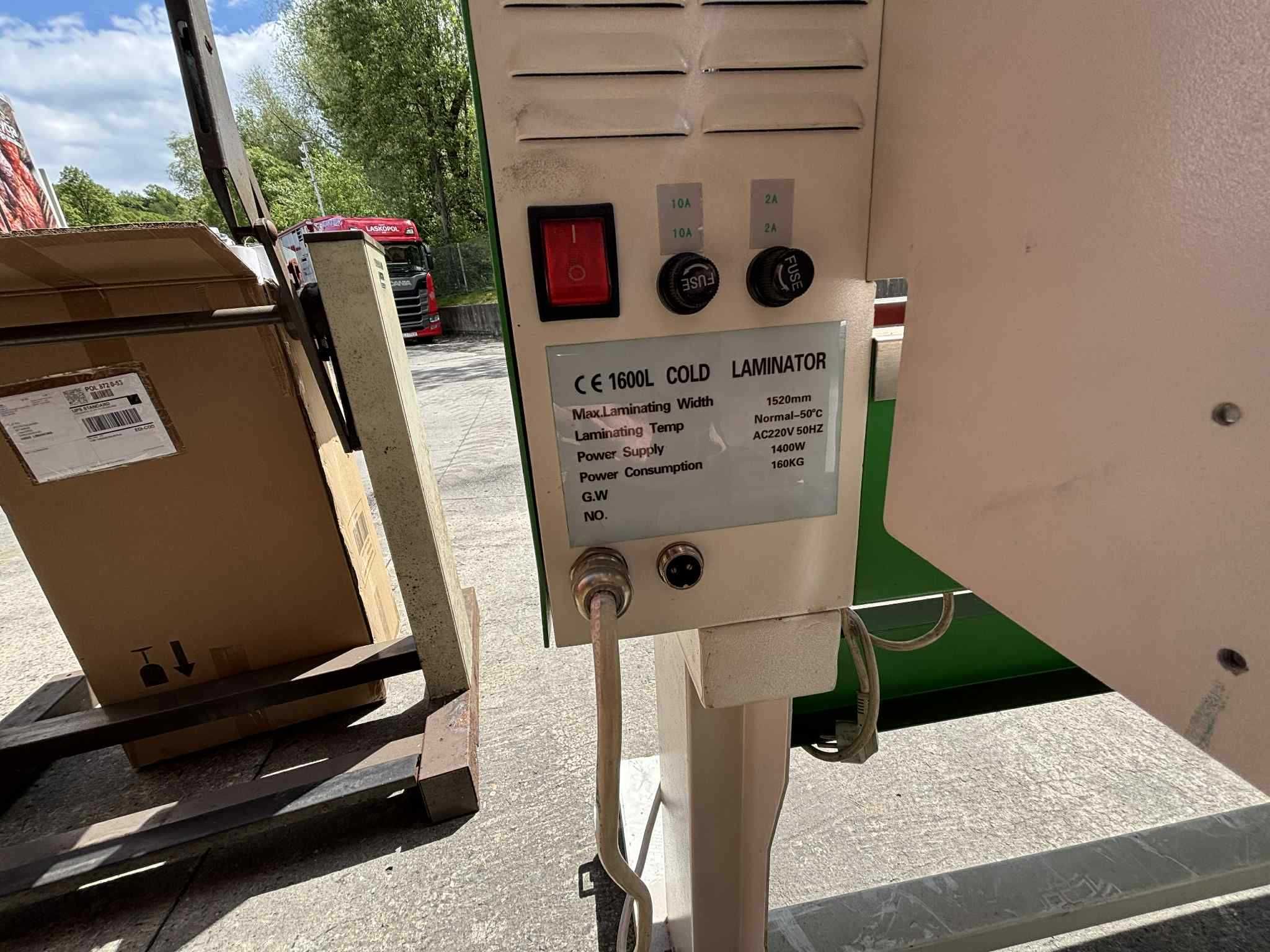 Laminator elektryczny 150cm LAM 1600 Laminator