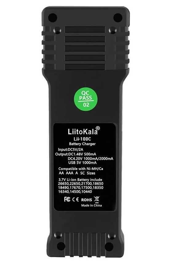 Зарядное устройство+PowerBank  LiitoKala Lii-100C