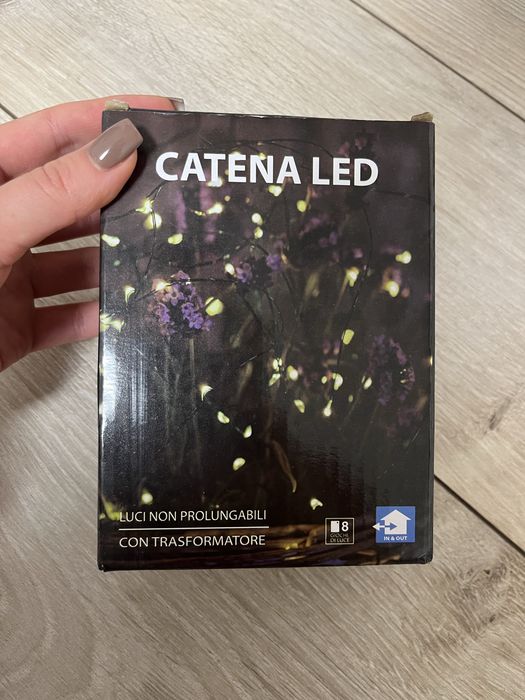 Гірлянда роса 100 м(USB+мережа)