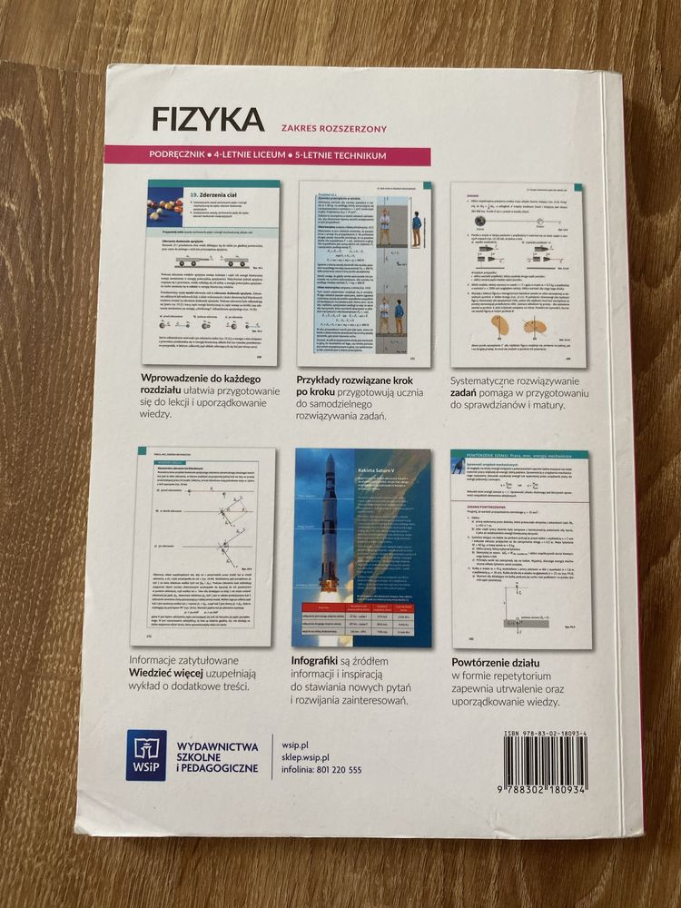 podrecznik fizyka klasa 1 rozszerzony wsip