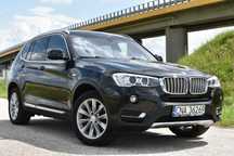 BMW X3 Lift LCI 2014r Xdrive Łopatki biXenon Duża Navi Zarejestrowane