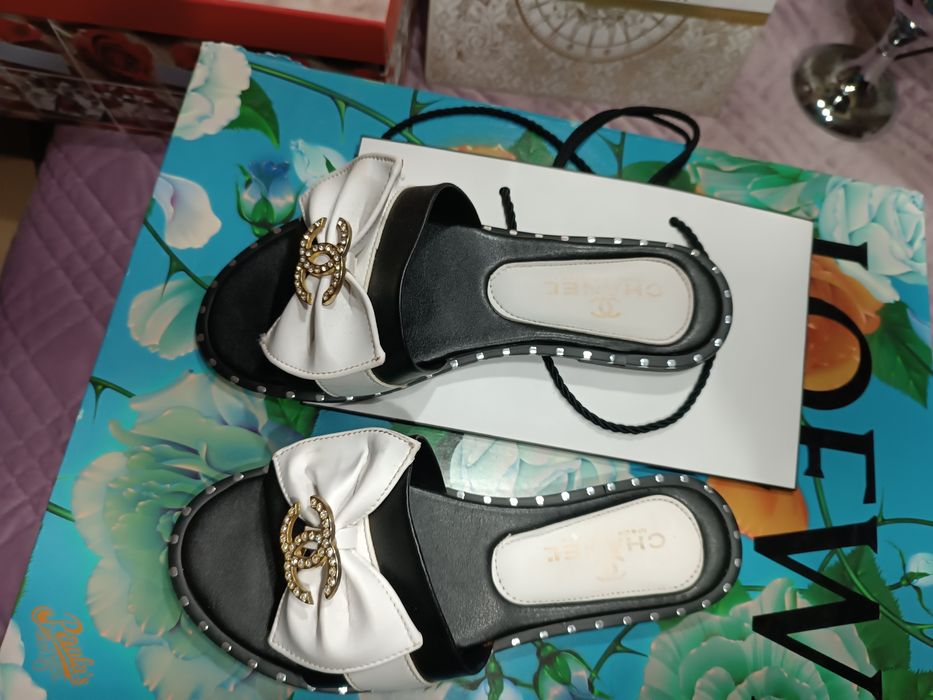 Chanel klapki rozm.37
