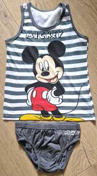 Komplet chłopięcy bluzka + majtki Disney Mickey rozm. 116/122