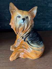 Pies York porcelanowa figurka Nelson