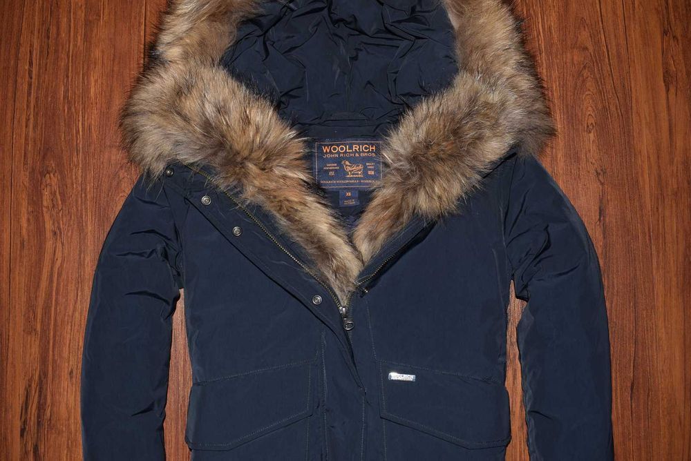 Woolrich Down Fur Jacket (Женская Зимняя Куртка Пуховик Moncler )