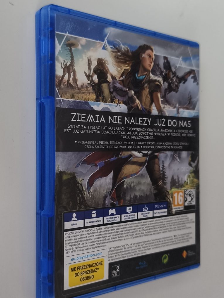 Gra Ps4 Horizon Zero Dawn PL gry PlayStation 4 UFC Mafia Crash Spyro