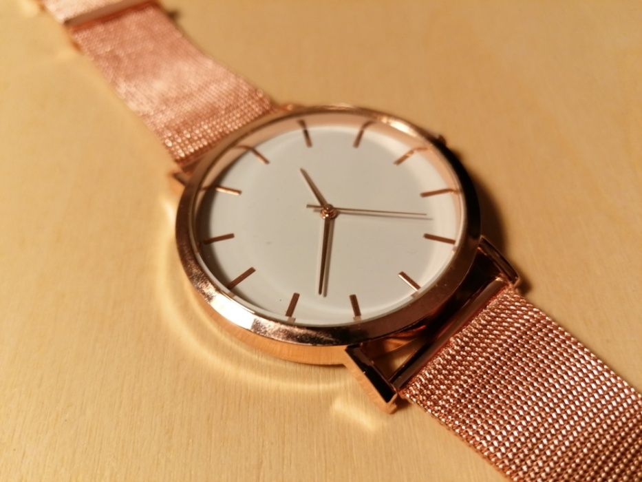 Relógio Senhora Rose Gold Novo