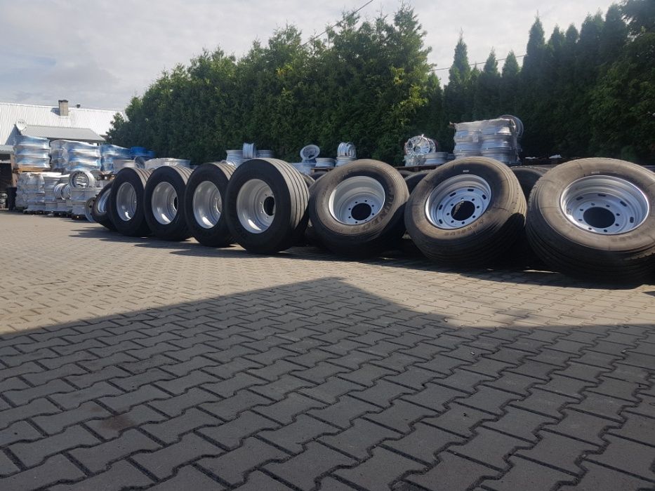 KOŁA DO PRZYCZEP 315/70R22,5 NA 8 OTWORÓW z Tira 98cm Auto Zaremba