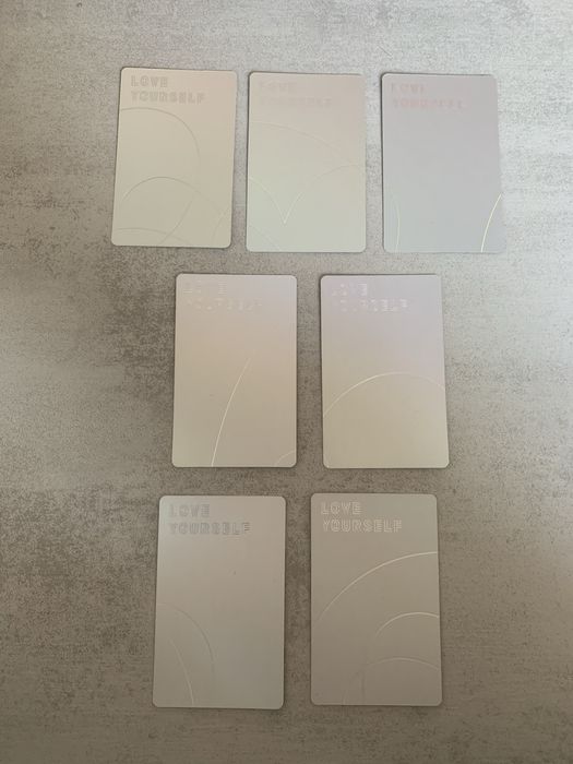 Bts Love Yourself Album Photocards Não Oficiais