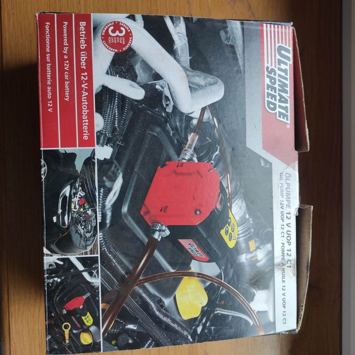 Pompka elektryczna 12V do oleju, paliwa