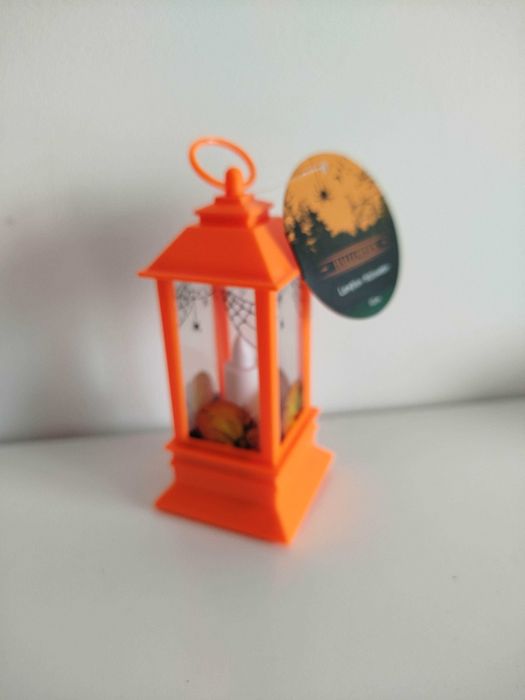 Halloween Lampion Lampka Latarenka 14 cm na baterie