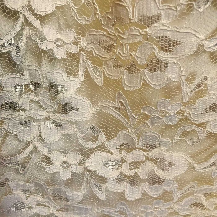 sukienka ślubna mini marks&specer koronka gipiura kość słoniowa 42