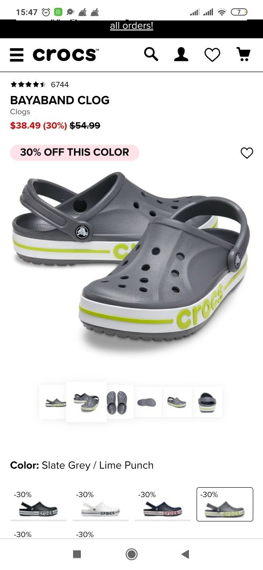 Crocs оригінал m7/w9