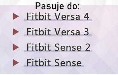 G277 Pasek nylonowy Fitbit Versa 3/4, Sense/2_ CZERWONY