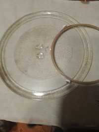 Продам тарелку для микроволновки с калесиками диаметр 28см