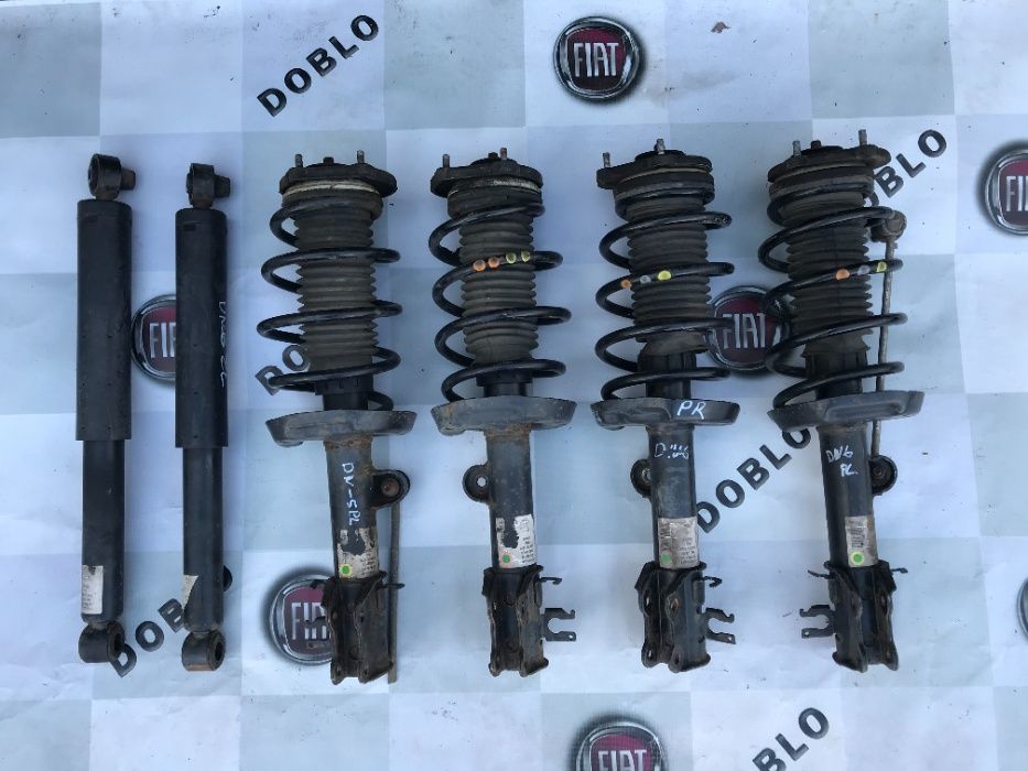 Амортизатор стойка ричаг Fiat Doblo Добло ступиця цапфа рычаг 263 10-