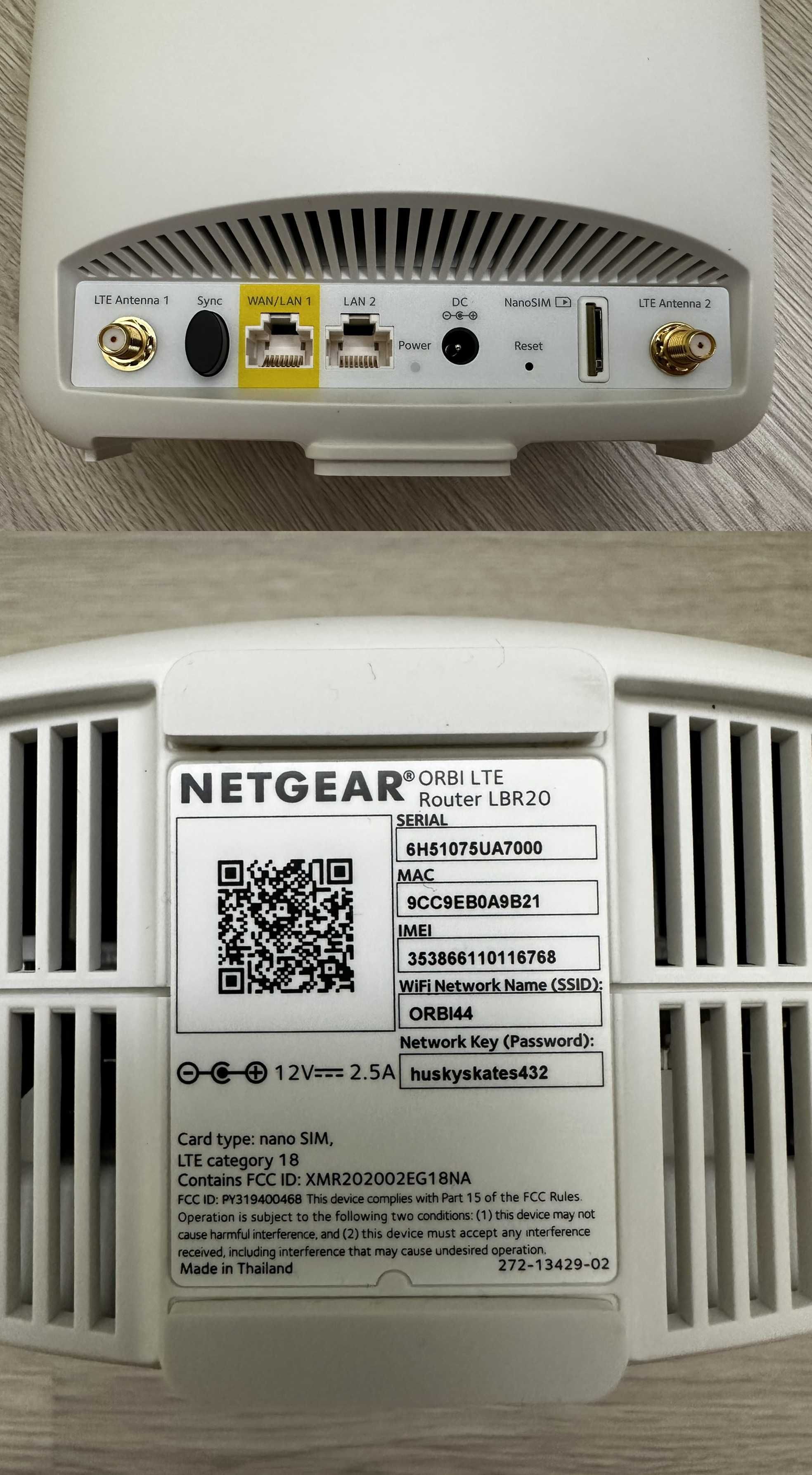 Роутер Netgear Orbi LBR20 LTE AC2200 4G\LTE Модем ідеал USA Original!