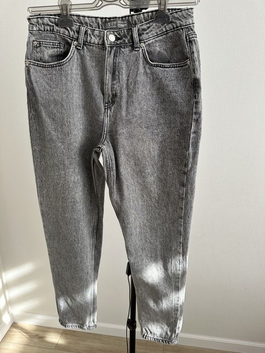 Сірі джинси PRIMARK MOM / Серые джинсы МОМ / Розмір L, 42