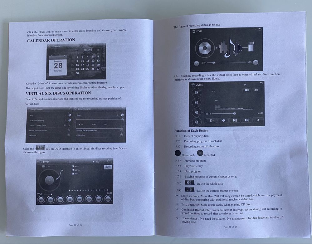 AUTO RÁDIO GPS Bluetooth c/câmara