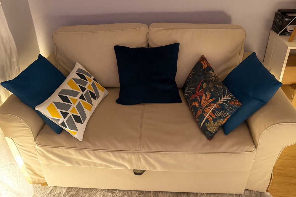 Sofá cama 2 lugares ikea