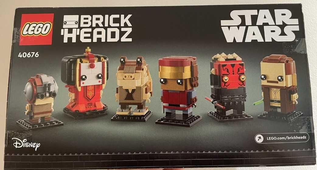LEGO Star Wars 40676 A Ameaça Fantasma BrickHeadz