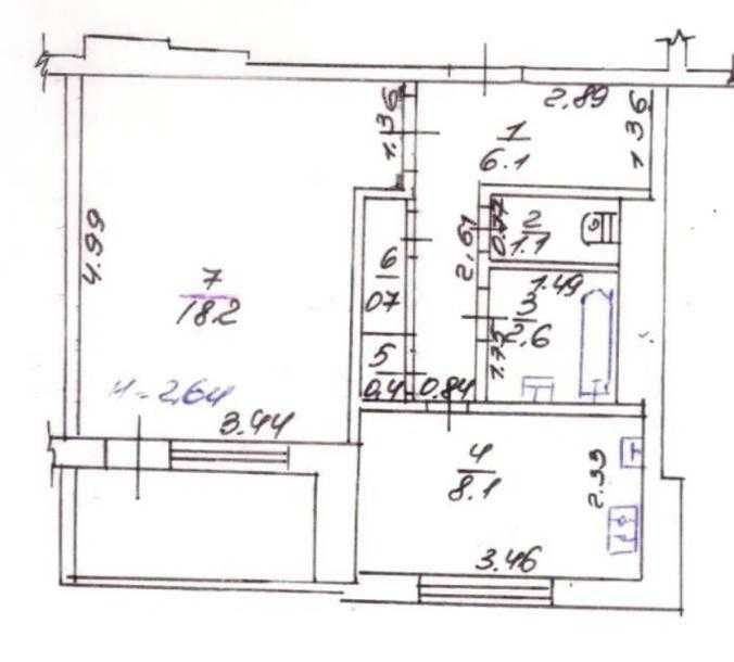 Продам 1 кімнатну квартиру на Олексіївці покращеного планування.