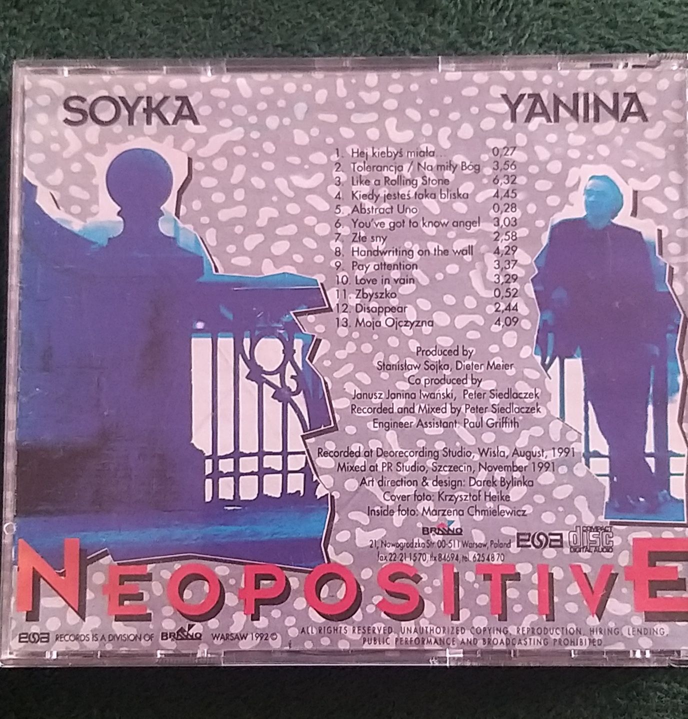 Płyta CD Soyka Yanina.