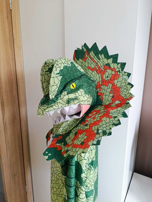 NOWY strój karnawałowy DINOZAURA SMOKA przebranie kostium 134/146 (477