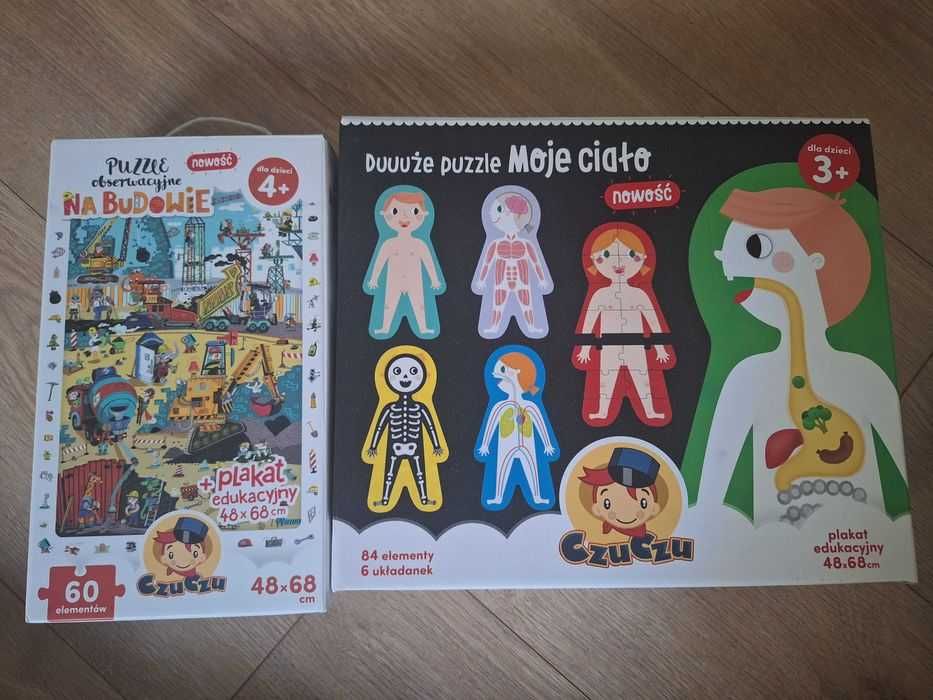 Gry edukacyjne, puzzle CzuCzu dla dzieci